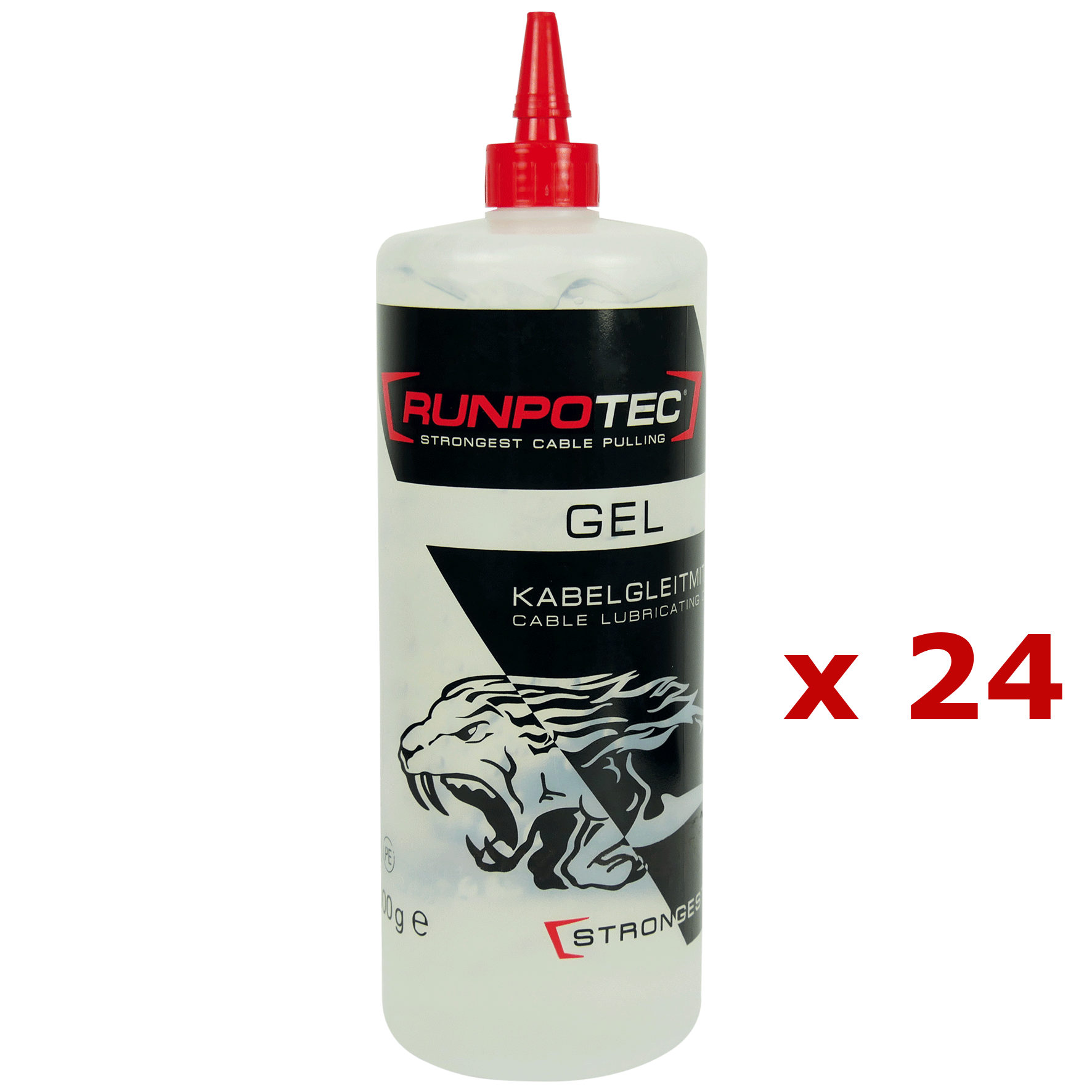 Kabelgleitmittel-Set GEL 24 x 1000 g (24 Stk. A30064)