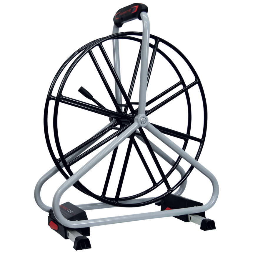 Seilhaspel &amp;#216; 514 - inkl. Feststellbremse, ergonomischer Tragegriff, ausziehbare Standf&amp;#252;&amp;#223;e und