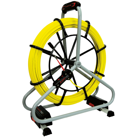 GF6-Kit professionnel - tige en fibre de verre Ø 6 mm - filetage RTG Ø 6 mm, aide au tirage de câble