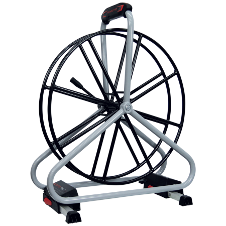 Dévidoir de câble Ø 514 - avec frein de blocage, poignée de transport ergonomique, pieds extensibles