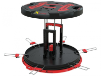 X BOARD XB 500 T (Teleskopauszug) - universeller Profi-Kabelabroller, Spezialkunststoff; &amp;#216; 500 mm,