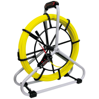 GF6 - Standard-Set - Glasfaserstab &amp;#216; 6 mm, Gewinde RTG &amp;#216; 6 mm, Kabeleinziehhilfe, L&amp;#228;nge: 80 m,