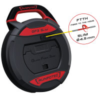 GF3 SLIM - Outil de tirage de c&amp;#226;bles sans compteur, longueur : 20 m, tige en fibre de verre &amp;#216; 3 mm a