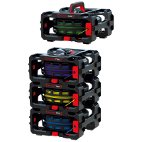 CB 260 Cable Box - 4er Set (4 Boxen) Kabelabroller - Einzeladerabroller (max. 7 kg)