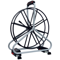 Seilhaspel &amp;#216; 514 - inkl. Feststellbremse, ergonomischer Tragegriff, ausziehbare Standf&amp;#252;&amp;#223;e und