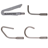 Fanghaken-Set mit Gewinde RTG &amp;#216; 6 mm, 4 St&amp;#252;ck,