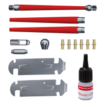 Kit de r&amp;#233;paration GF3 - &amp;#216; 3 mm avec filetage RTG &amp;#216; 6 mm, 15 pi&amp;#232;ces, acier