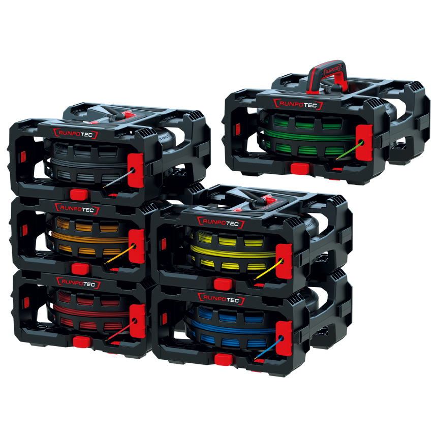 CB 260 Cable Box - Jeu de 6 (6 bo&amp;#238;tes) D&amp;#233;rouleur de c&amp;#226;ble - D&amp;#233;rouleur d&amp;#39;&amp;#226;me simple