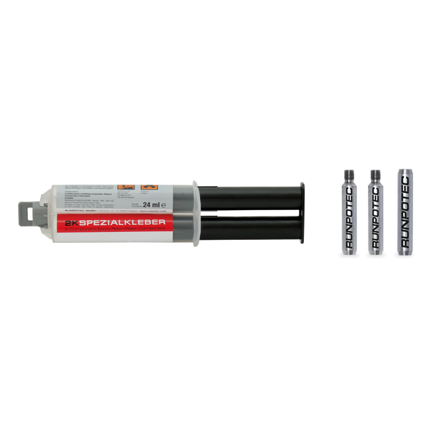 Reparatur-Set GF15 - &amp;#216; 15 mm mit Gewinde RTG &amp;#216; 12 mm, 4-teilig,