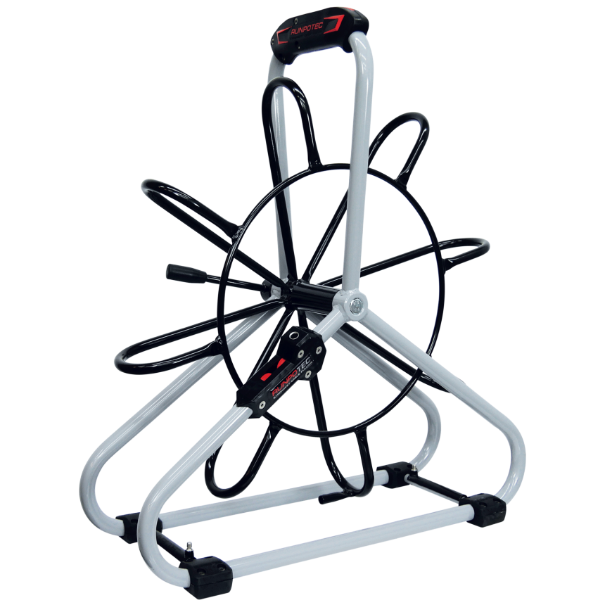 Standard Stahlhaspel &amp;#216; 530 mm f&amp;#252;r &amp;#216; 6 mm, inkl. Doppelauslaufsystem,