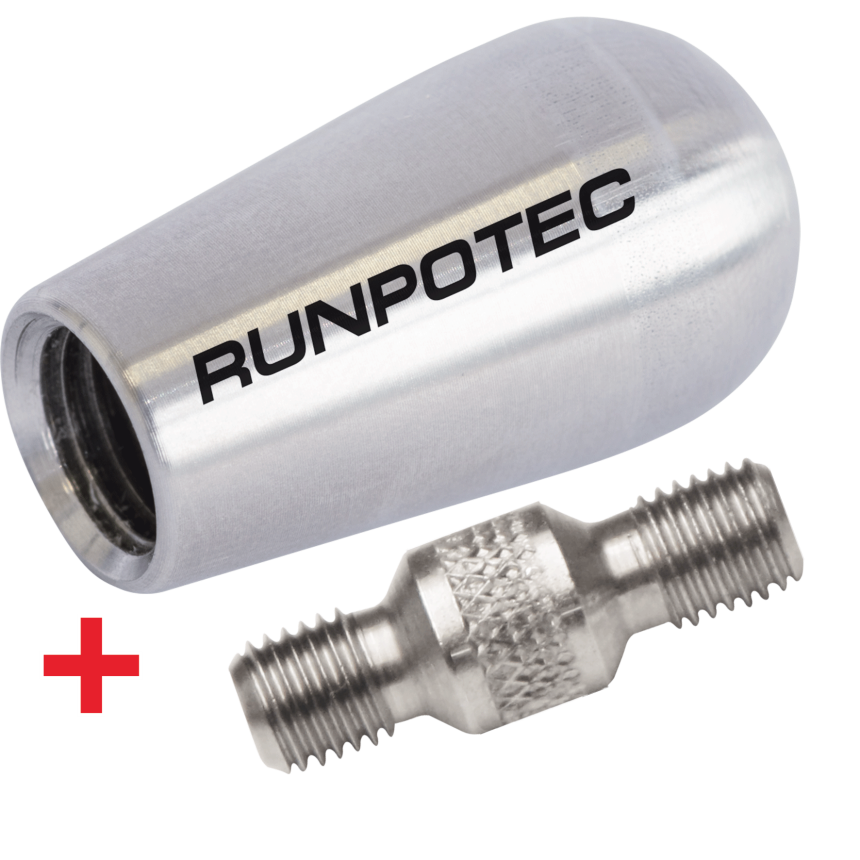 Poire initiale &amp;#216; 20 mm avec filetage RTG &amp;#216; 12 mm, acier