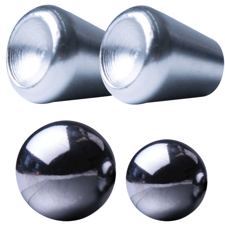 Set de capture magn&amp;#233;tique, filetage RTG &amp;#216; 6 mm, 4 pi&amp;#232;ces, &amp;#216; 10 mm et 14 mm, force d&amp;#39;adh&amp;#233;rence de 1,5