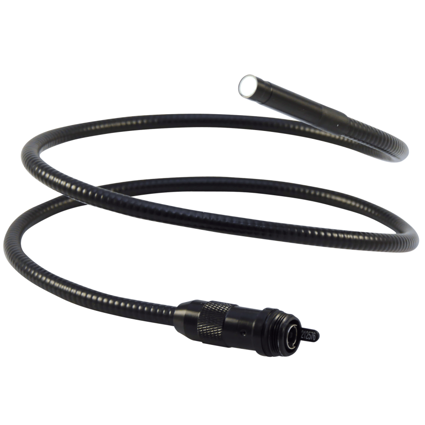 T&amp;#234;te de cam&amp;#233;ra endoscopique &amp;#216; 9 mm - col de cygne flexible, longueur: 0,80 m, 4 x LED (&amp;#224; intensit&amp;#233;
