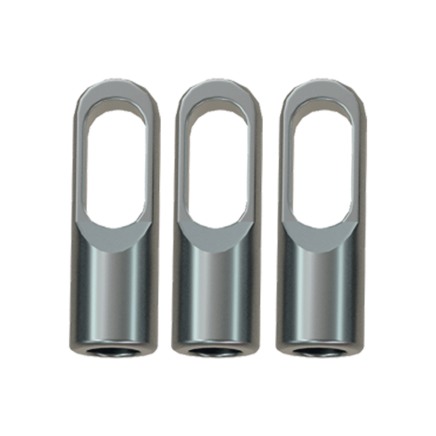 GF3 SLIM Zug&amp;#246;sen-Set &amp;#216; 4,5 mm, 3 St&amp;#252;ck, Edelstahl, Gewinde RTG &amp;#216; 3