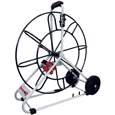 D&#233;vidoir en acier &#216; 730 mm mobile pour &#216; 7,5 mm et 9 mm, y compris syst&#232;me de sortie double et