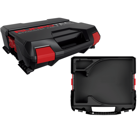 RUNPOTEC system case with UNIVERSAL case insert - PP plastic (impact and shock resistant), stackable