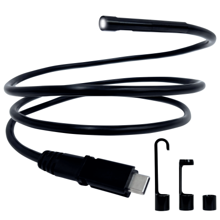 RC3 T&#234;te de cam&#233;ra flexible &#216; 5,5 mm - 1 m, pour cam&#233;ra d&#39;inspection RC3