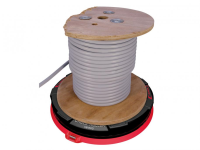 X BOARD XB 500 - d&amp;#233;rouleur de c&amp;#226;ble professionnel universel, plastique sp&amp;#233;cial, &amp;#216; 500 mm, largeur du