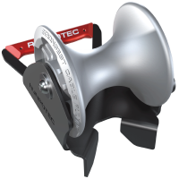 Kabelumlenkrolle Schacht Innenkante, Aluminium-Schwerlastrollen mit Edelstahlkugellager,