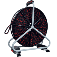 C&amp;#226;ble de traction &amp;#216; 8 mm, longueur 120 m, y compris d&amp;#233;vidoir &amp;#216; 514 mm avec frein de blocage, c&amp;#226;ble