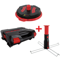 XB 300 - KOMPLETT-SET - universeller Profi-Kabelabroller + Multifunktionsdorn im RUNPOTEC