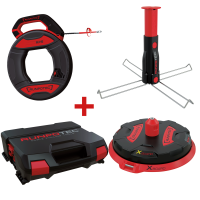 RP5 + XB 300 - SET MULTI - tire-c&amp;#226;ble professionnel + d&amp;#233;rouleur de c&amp;#226;ble professionnel universel