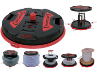 X BOARD XB 500 - d&amp;#233;rouleur de c&amp;#226;ble professionnel universel, plastique sp&amp;#233;cial, &amp;#216; 500 mm, largeur du
