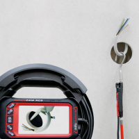 Cam&amp;#233;ra RC3 - 15m + RUNPOSTICKS Comfort, pour l&amp;#39;inspection de tuyaux jusqu&amp;#39;&amp;#224; 15m, &amp;#224; partir d&amp;#39;un