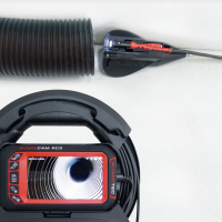 Cam&amp;#233;ra RC3 - 15m + RUNPOSTICKS Comfort, pour l&amp;#39;inspection de tuyaux jusqu&amp;#39;&amp;#224; 15m, &amp;#224; partir d&amp;#39;un