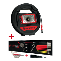 Cam&amp;#233;ra RC3 - 15m + RUNPOSTICKS Comfort, pour l&amp;#39;inspection de tuyaux jusqu&amp;#39;&amp;#224; 15m, &amp;#224; partir d&amp;#39;un