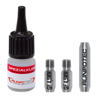 Kit de r&amp;#233;paration GF4.5 - &amp;#216; 4,5 mm avec filetage RTG &amp;#216; 6 mm, 4 pi&amp;#232;ces, acier