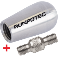 Poire initiale &amp;#216; 20 mm avec filetage RTG &amp;#216; 12 mm, acier