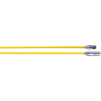 Fiberglass rod &amp;#216; 3 mm/0,1181 in. - cable pulling aid for not guided pipelines. Length: 2 x 0,45