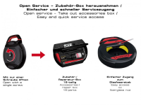 GF3 - Outil de tirage de c&amp;#226;ble avec compteur num&amp;#233;rique, longueur: 30 m, tige en fibre de verre &amp;#216; 3